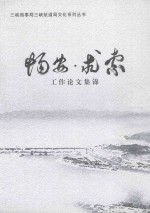 畅安·求索  工作论文集锦 封面