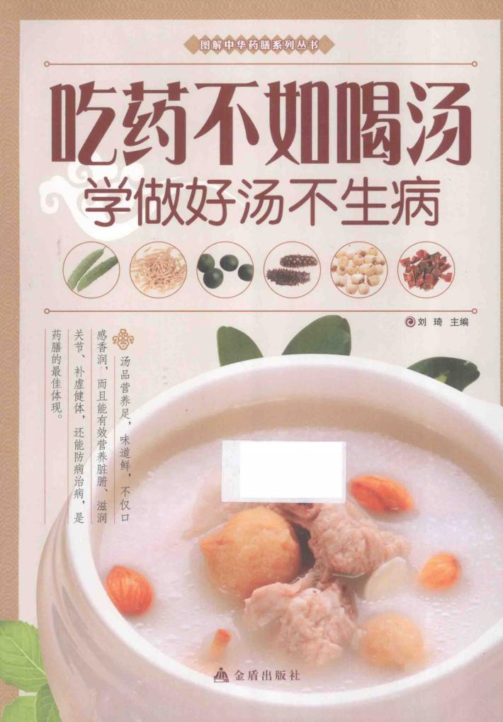 吃药不如喝汤  学做好汤不生病 封面