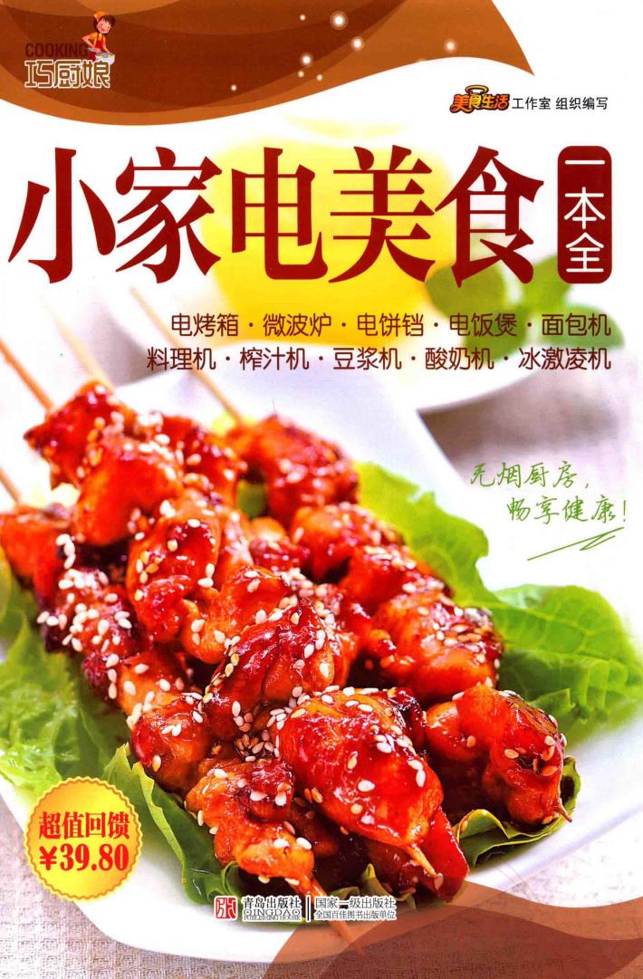 巧厨娘小家电美食一本全 封面