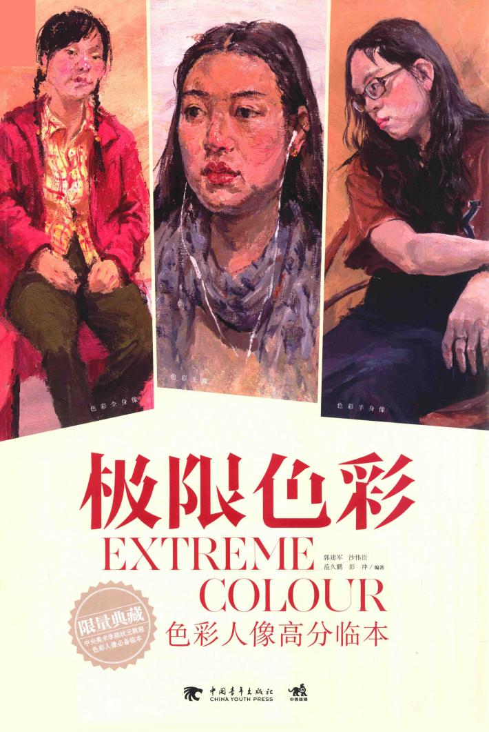 极限色彩  色彩人像高分监本 封面