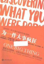 为一件大事疯狂 封面