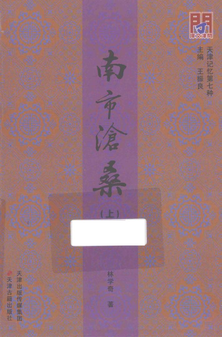 南市沧桑  上 封面