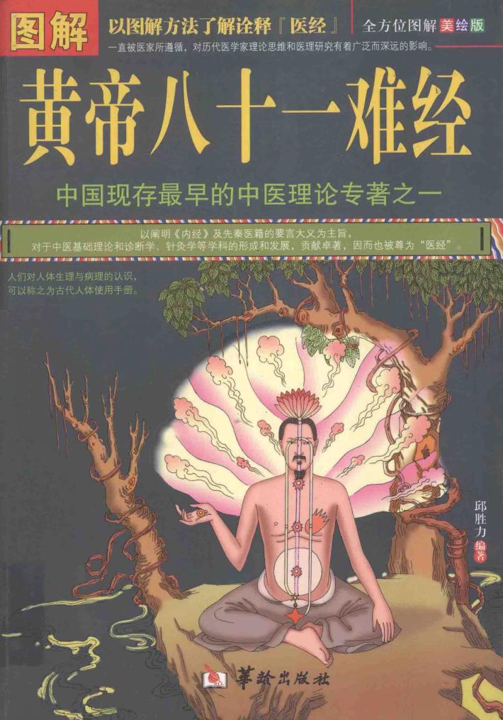 图解黄帝八十一难经  全方位图解美绘版 封面