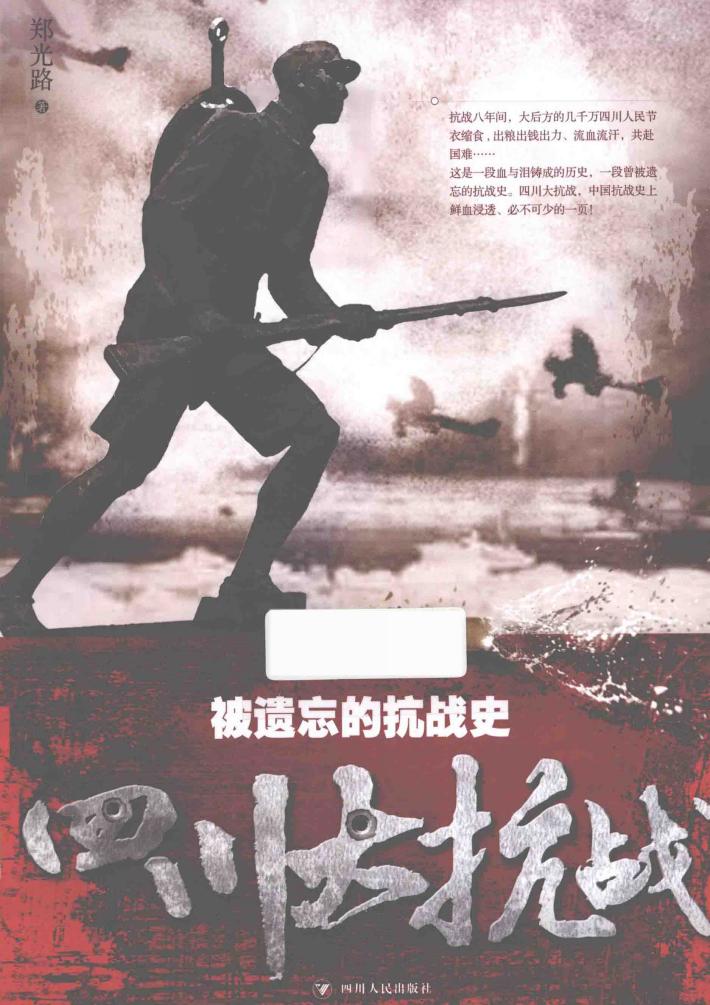 被遗忘的抗战史  四川大抗战 封面