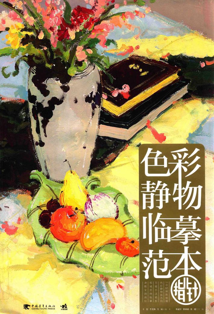 色彩静物临摹范本指北针 封面