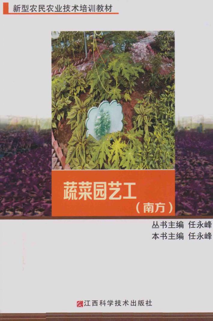 新型农民农业技术培训教材  蔬菜园艺工  南方 封面