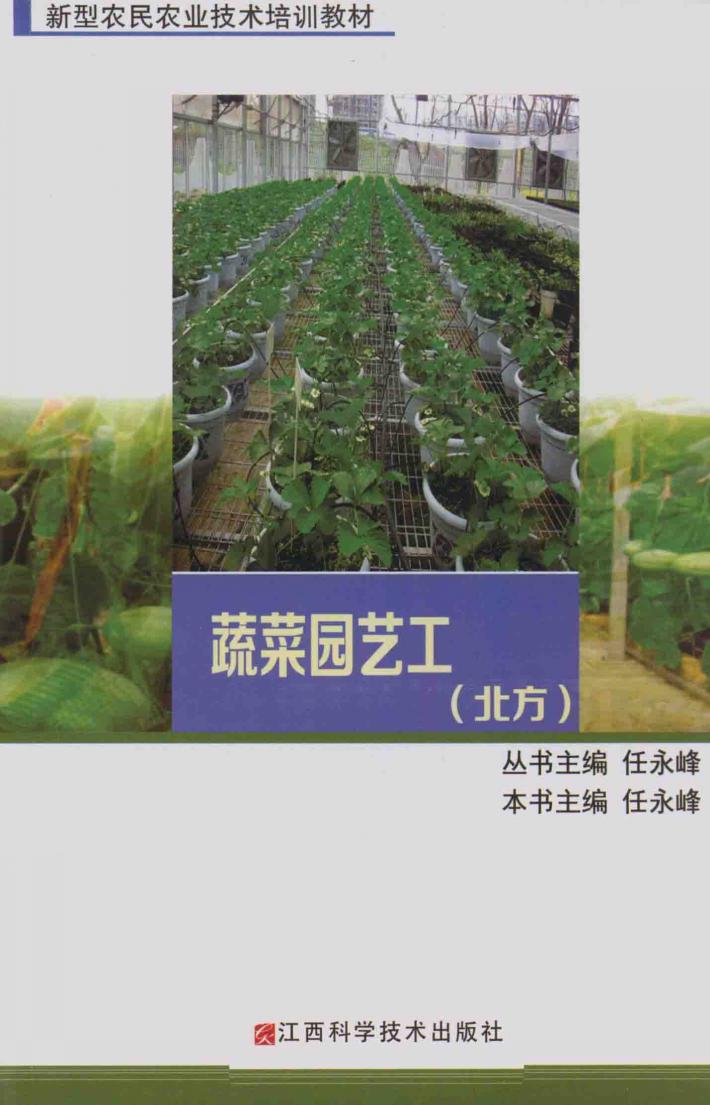 新型农民农业技术培训教材  蔬菜园艺工  北方 封面
