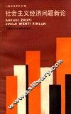 社会主义经济问题新论 封面