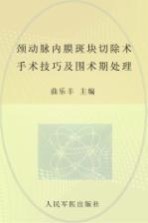 颈动脉内膜斑块切除术  手术技巧及围术期处理 封面