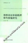刑事诉讼审前羁押替代措施研究 封面