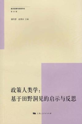政策人类学 基于田野洞见的启示与反思 封面