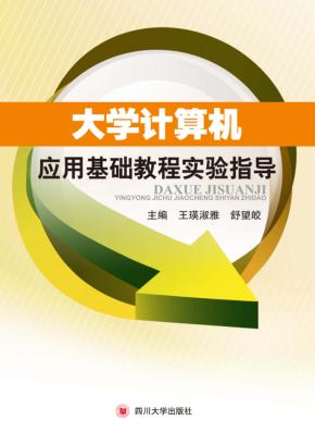 大学计算机应用基础教程实验指导 封面