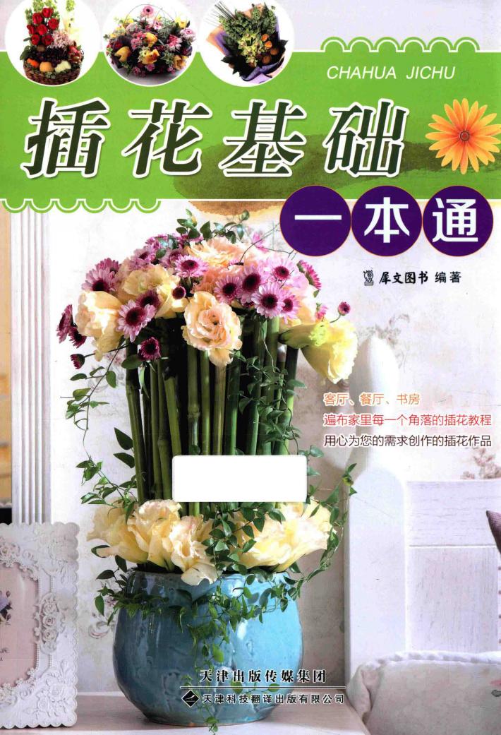 插花基础一本通 封面