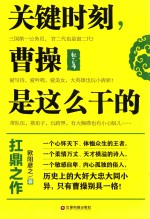 关键时刻，曹操是这么干的 封面