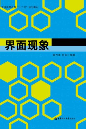普通高等教育“十二五”规划教材  界面现象 封面