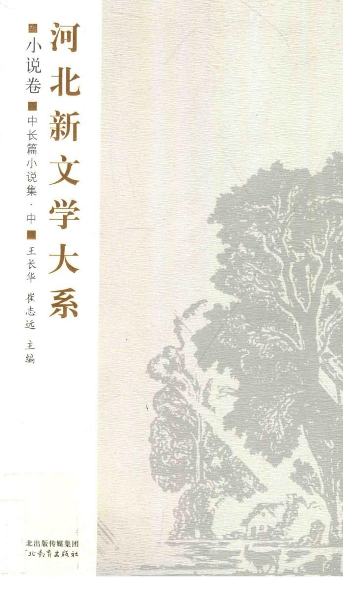 河北新文学大系  小说卷  中长篇小说集  中 封面