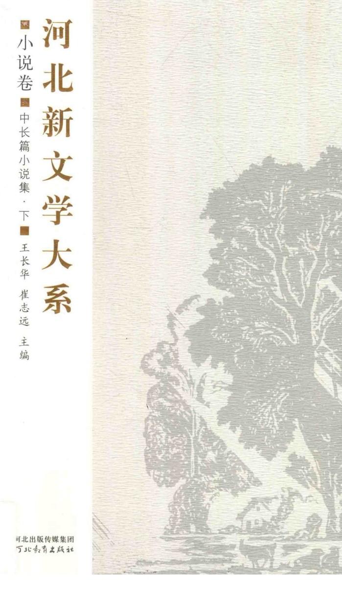 河北新文学大系  小说卷  中长篇小说集  下 封面