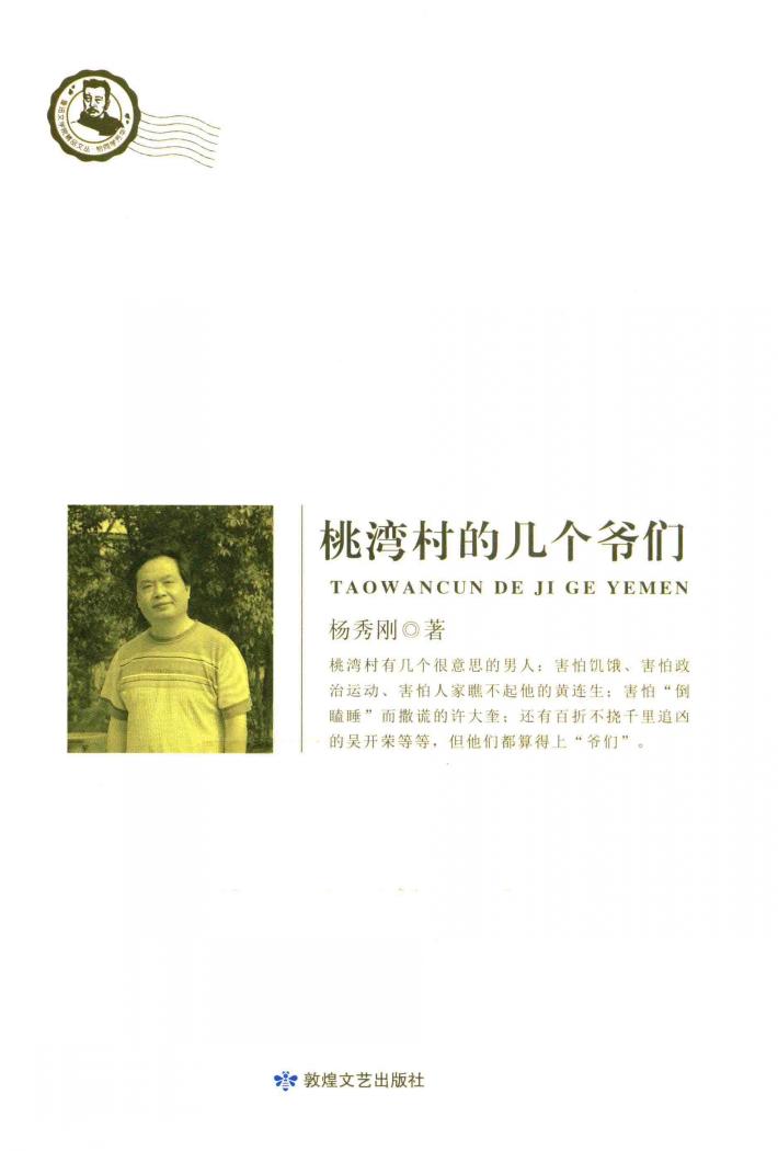 鲁迅文学院精品文丛  恰同学芳华  桃湾村的几个爷们 封面
