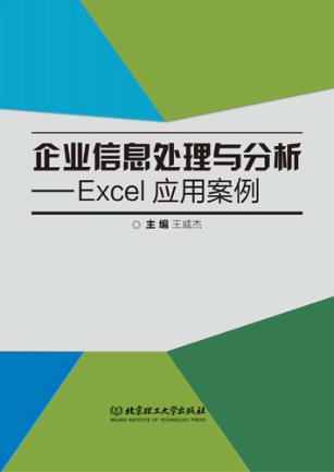 企业信息处理与分析  Excel应用案例 封面