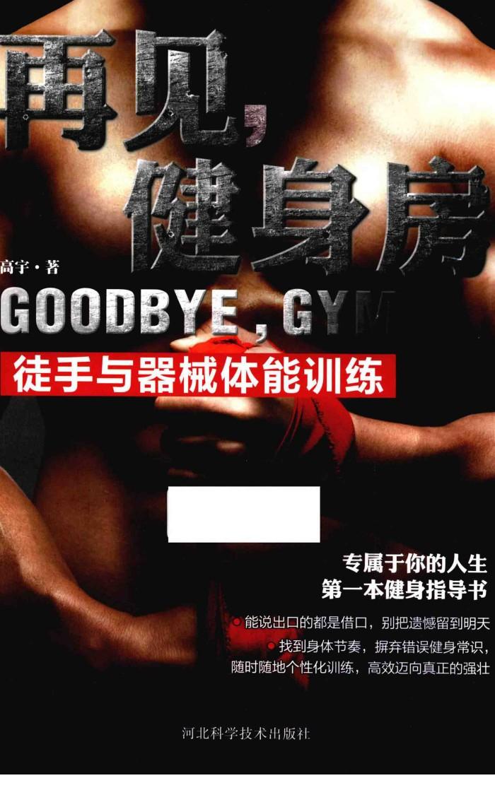 再见，健身房  徒手与器械体能训练 封面