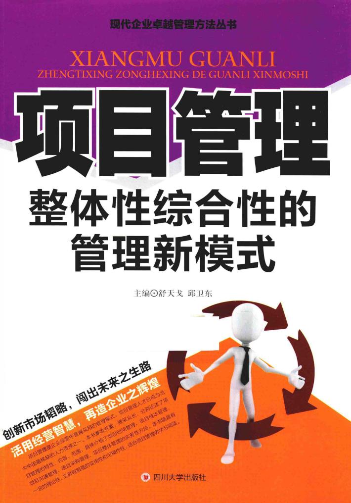 项目管理  整体性综合性的管理新模式 封面
