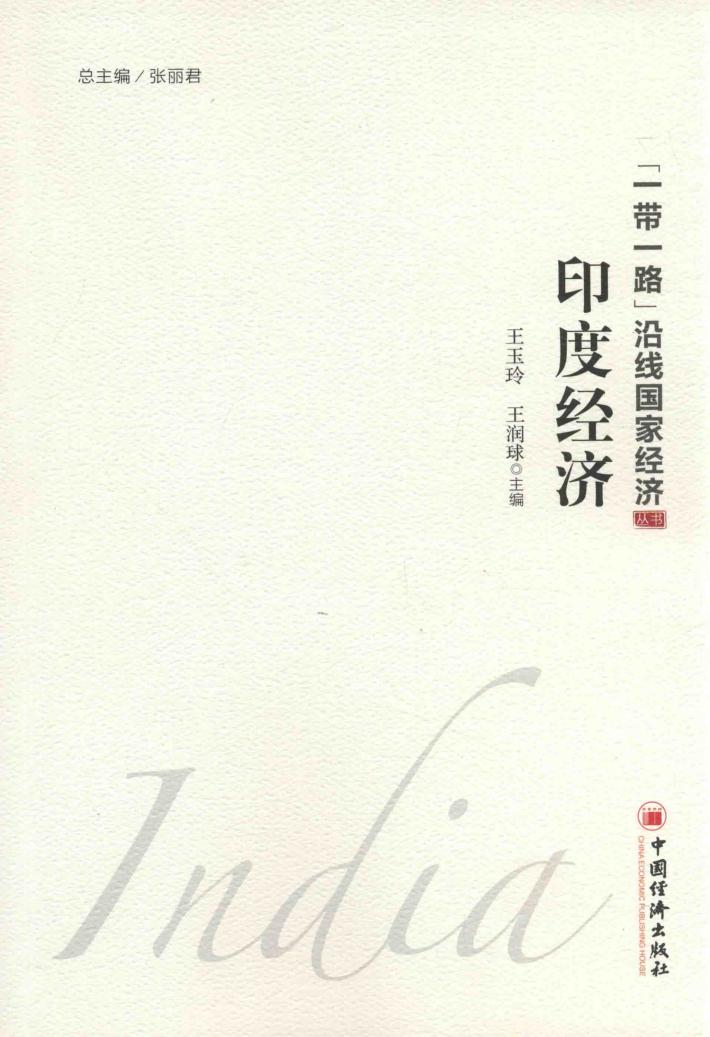 “一带一路”沿线国家经济丛书  印度经济 封面
