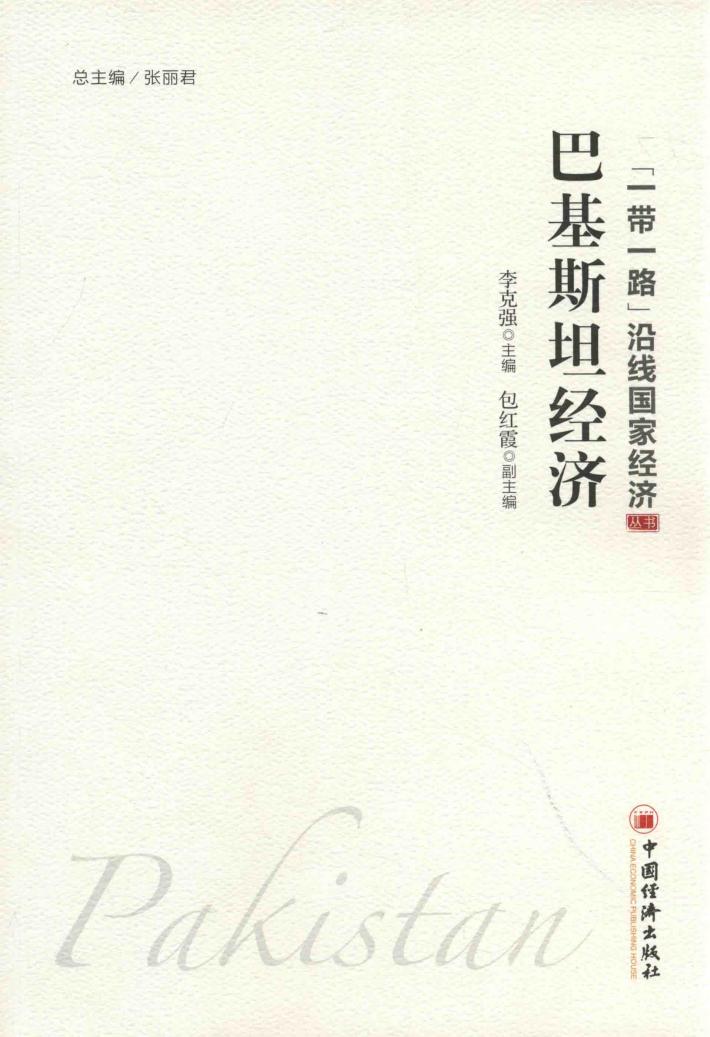 “一带一路”沿线国家经济丛书  巴基斯坦经济 封面