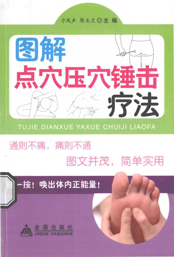 图解点穴压穴锤击疗法 封面
