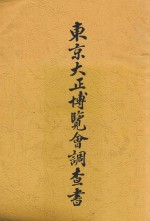 东京大正博览会调查书 电子书封面
