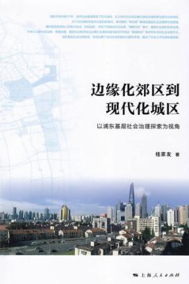 边缘化郊区到现代化城区 以浦东基层社会治理探索为视角 封面