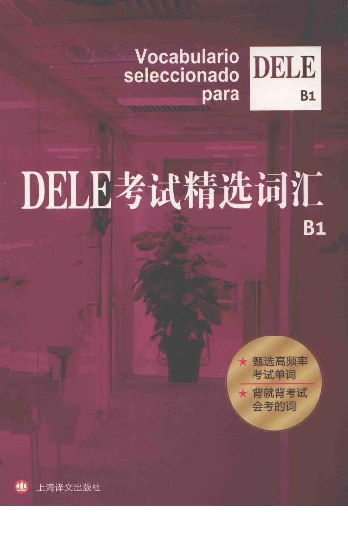 DELE考试精选词汇 B1 封面