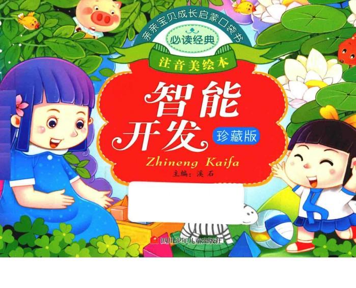 亲亲宝贝成长启蒙口袋书  智能开发  珍藏版 封面