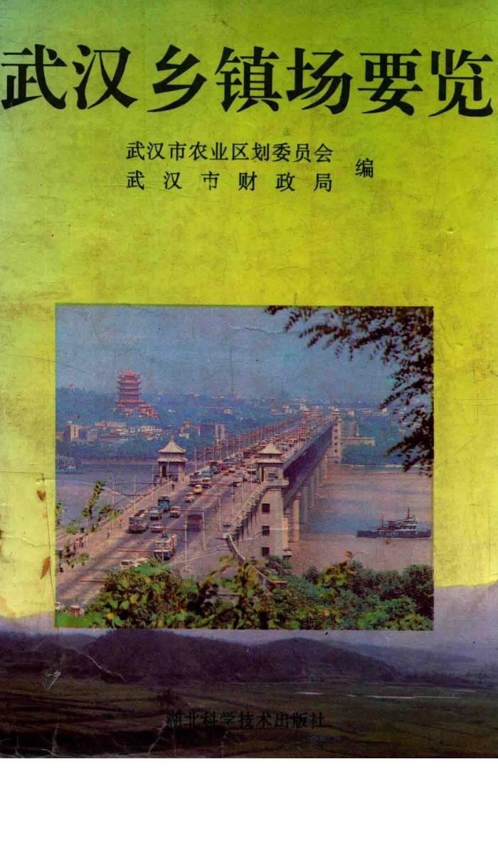 武汉乡镇场要览 封面
