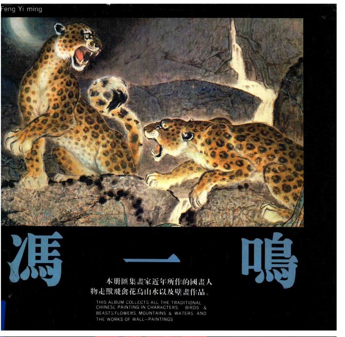 冯一鸣画集 封面