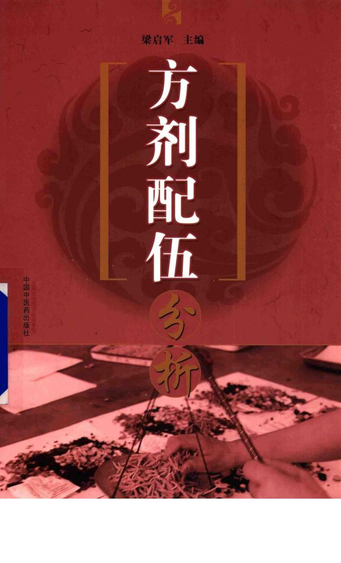 方剂配伍分析 封面