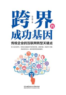 跨界的成功基因  传统企业的互联网转型关键点 封面