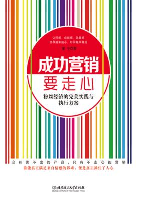 成功营销，要走心  粉丝经济的完美实践与执行方案 封面