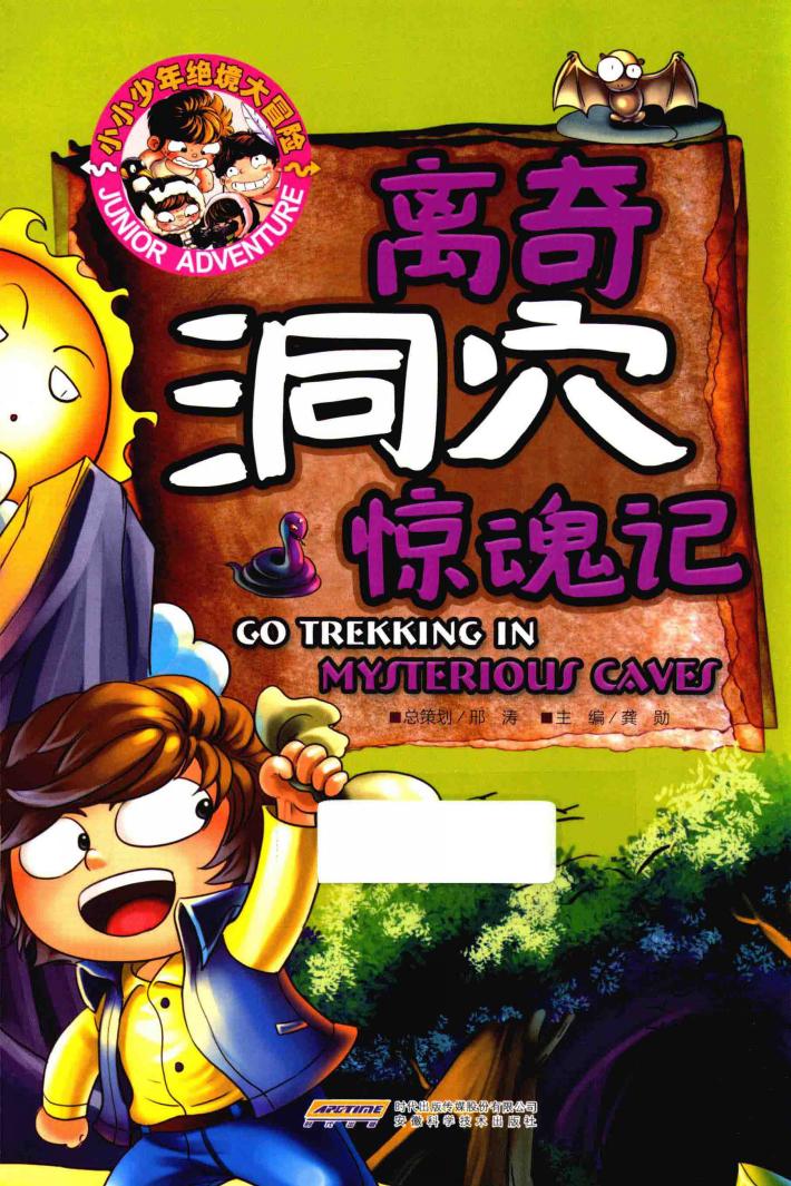 小小少年绝境大冒险  离奇洞穴惊魂记 封面