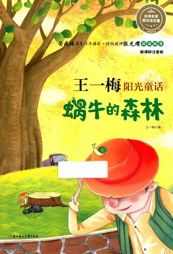 王一梅阳光童话  蜗牛的森林 封面
