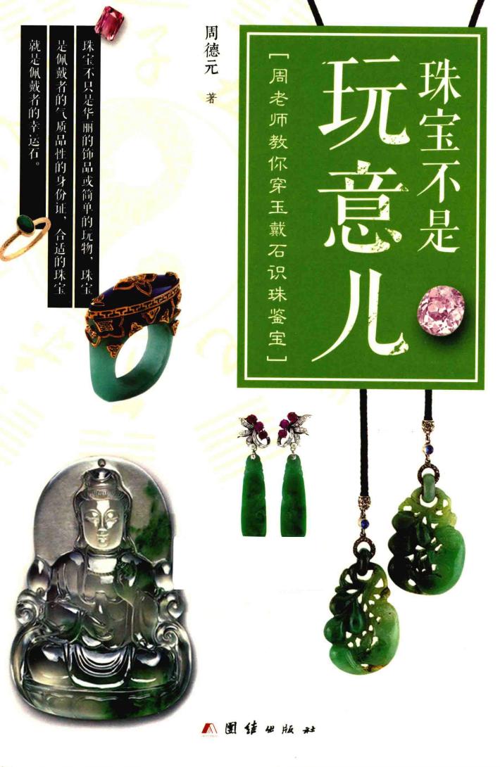 珠宝不是玩意儿  周老师教你穿玉戴石识珠鉴宝 封面