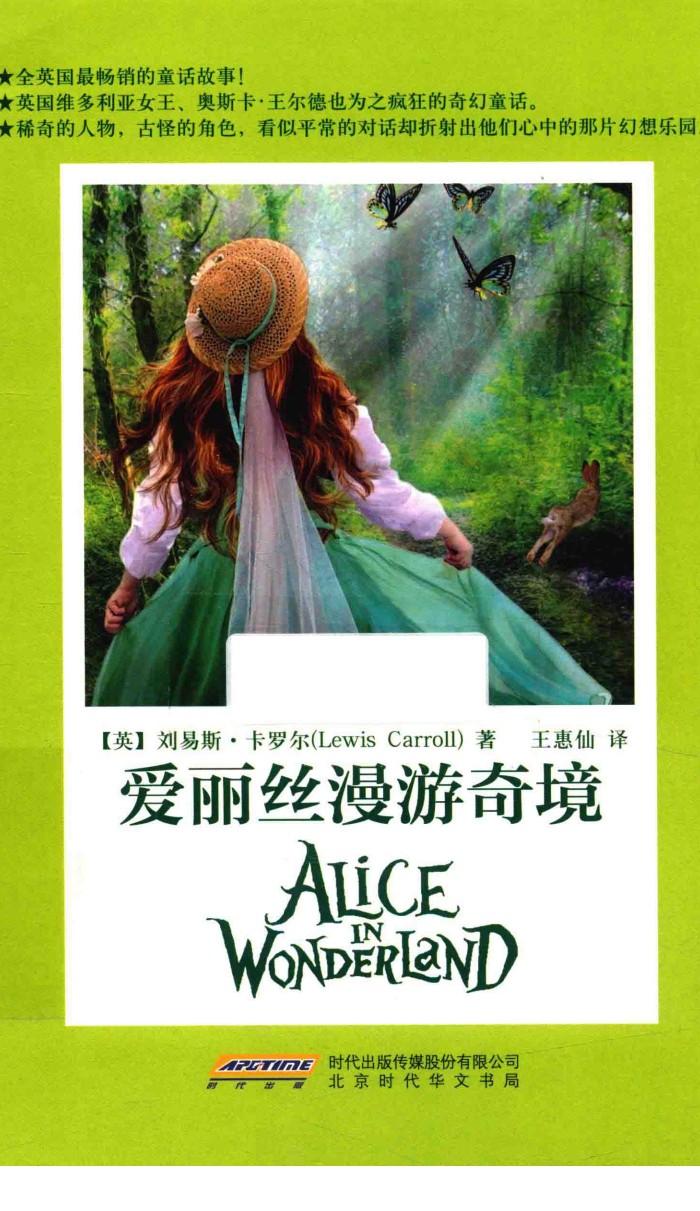 爱丽丝漫游奇境 封面