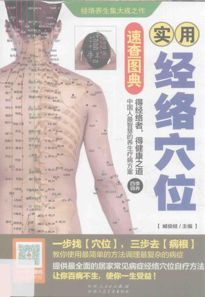 实用经络穴位速查图典 封面