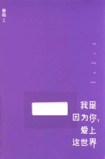 我是因为你，爱上这世界 封面