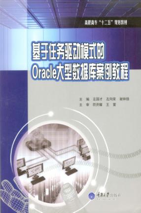 基于任务驱动模式的Oracle大型数据库案例教程 封面