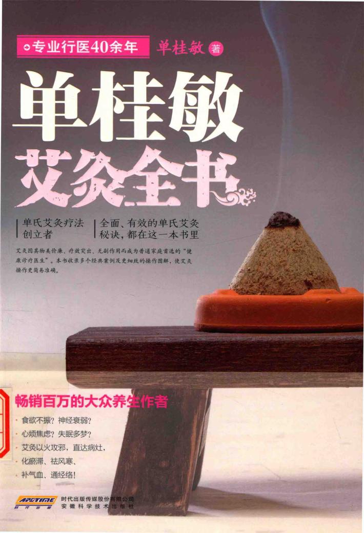 单桂敏艾灸全书 封面