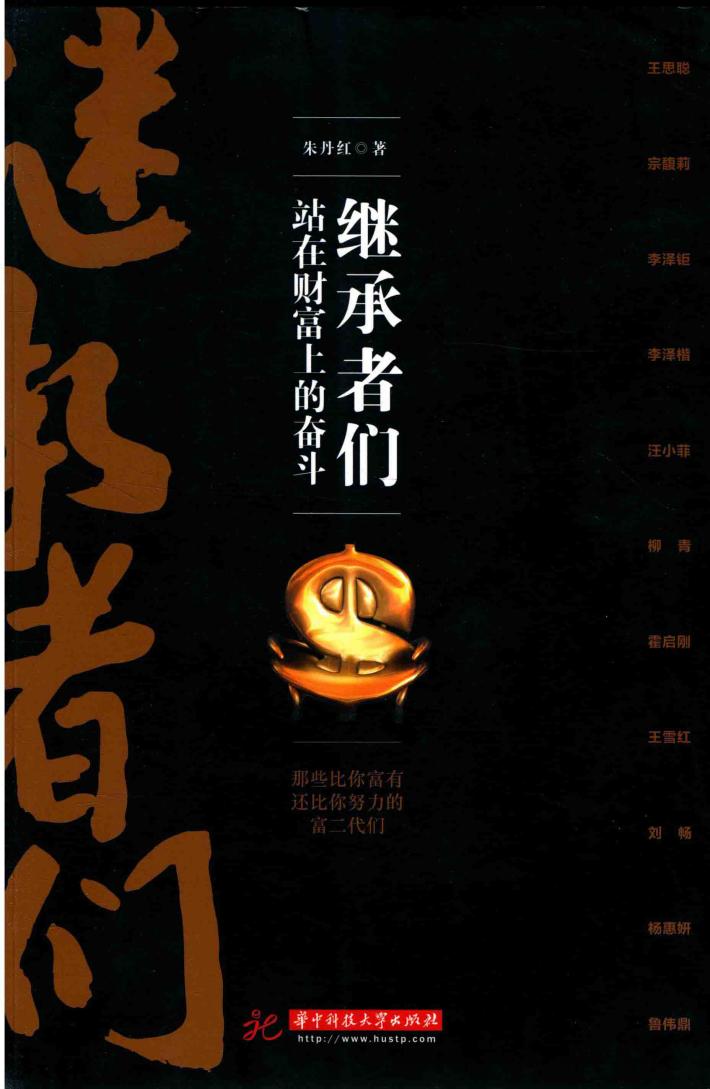 继承者们站在财富上的奋斗 封面