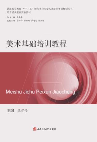 普通高等教育十三五师范类应用型人才培养实训规划丛书  美术基础培训教程 封面