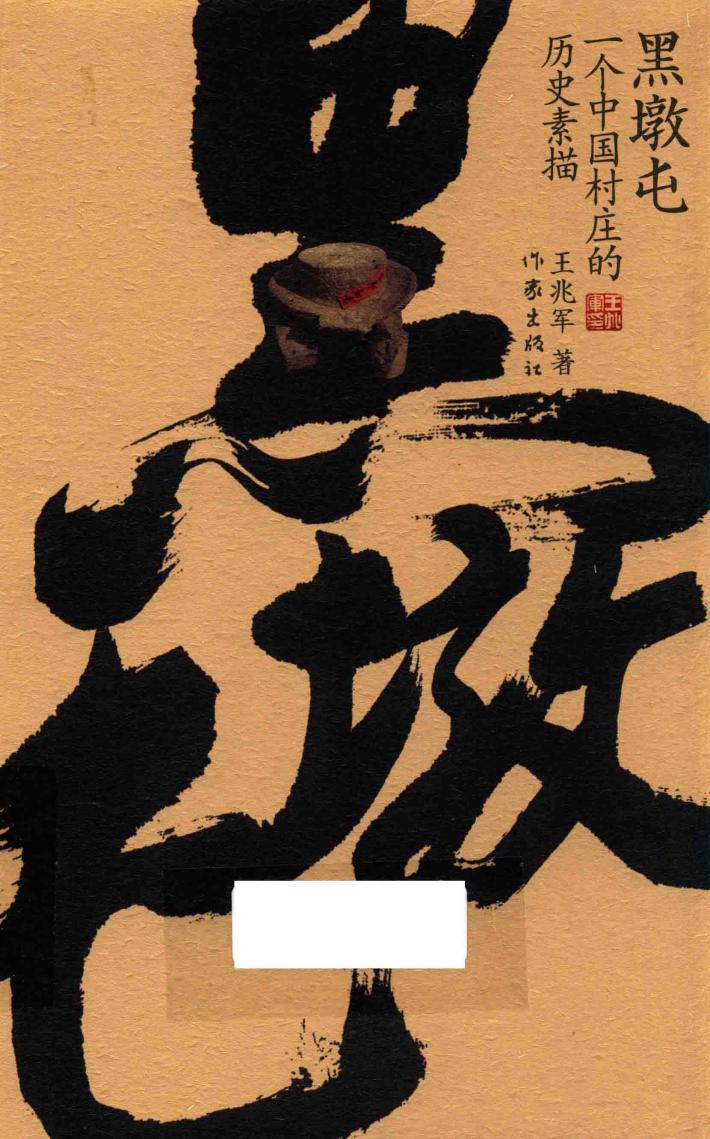 黑墩屯  一个中国村庄的历史素描 封面