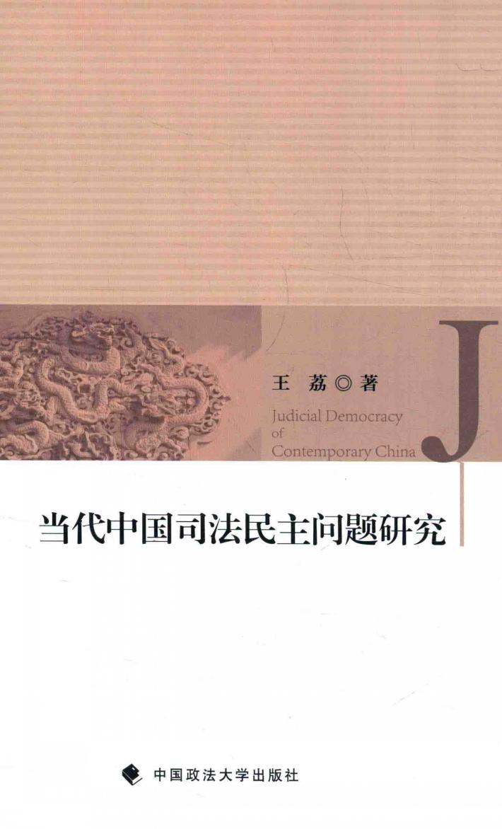 当代中国司法民主问题研究 封面
