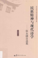 民族精神与现代诗学  张永健自选集 封面